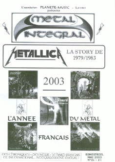 metal integral fanzine